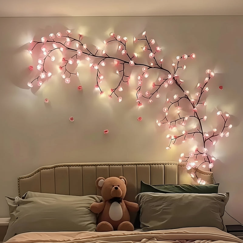 CHERRY BLOSSOM AMBIENT WALL LIGHT - TURN EMPTY WALLS INTO SOMETHING BEAUTIFUL
