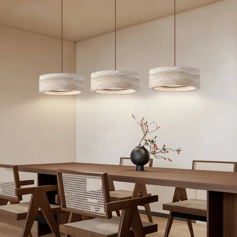 WABI-SABI STONE PENDANT LIGHT