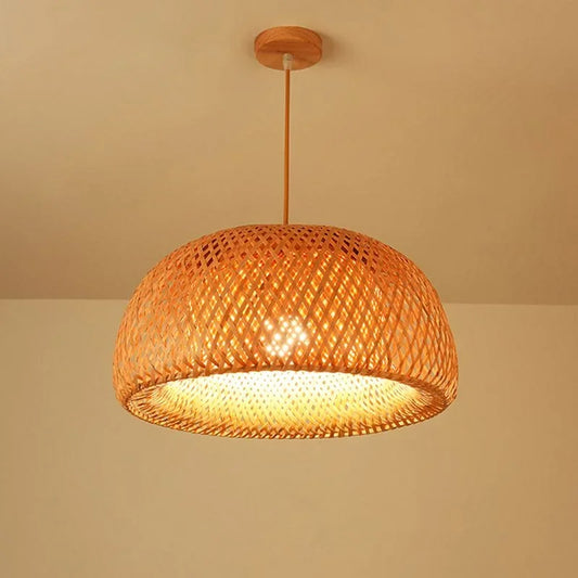 Bamboo Rattan Pendant Lamp