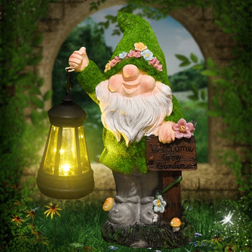 SOLAR GARDEN GNOME LIGHT
