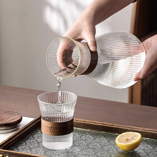 HEAT-RESISTANT GLASS TEA CUP SET